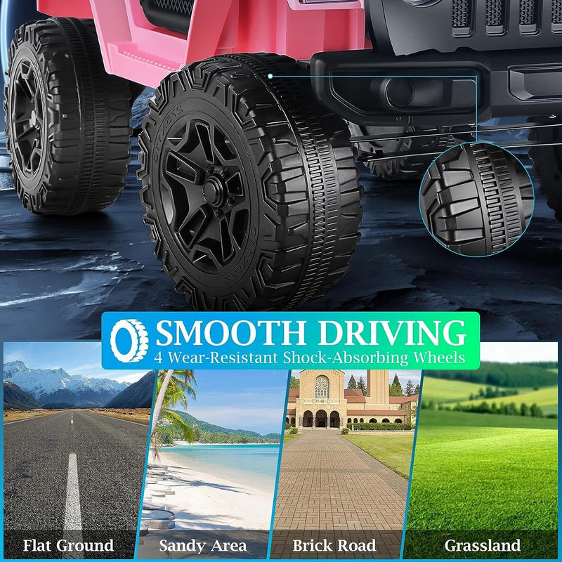 Electric Lamborghini Ride-On Car for Kids with Remote Control - 24/12V Truck Design