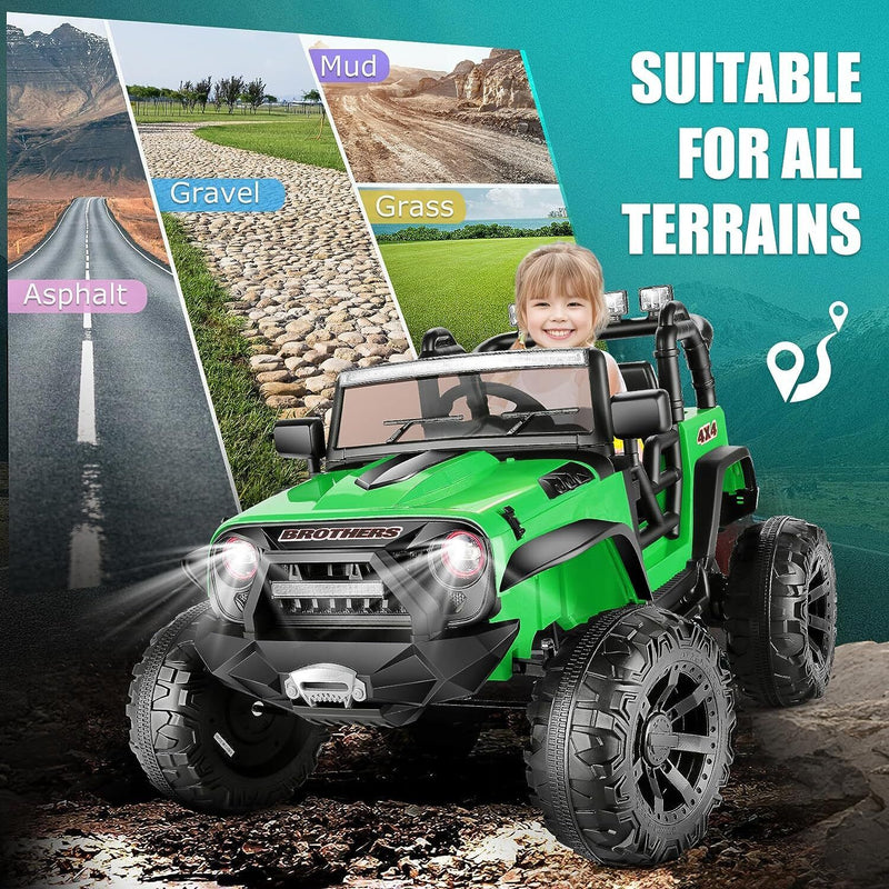 Electric Lamborghini Ride-On Car for Kids with Remote Control - 24/12V Truck Design