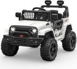 Remote Control Ride-On Truck with LED Lights and Bluetooth - Perfect Xmas Gift for Kids