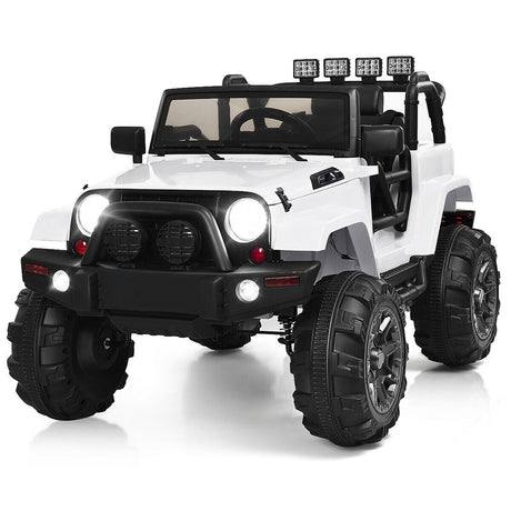 Remote-Controlled 12V Electric Kids Ride-on Truck with Parental Control