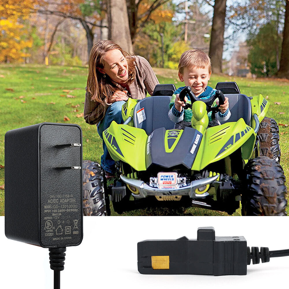 Replacement 12V Charger for Power Wheels 00801-1869 Grey Battery by Fisher Price