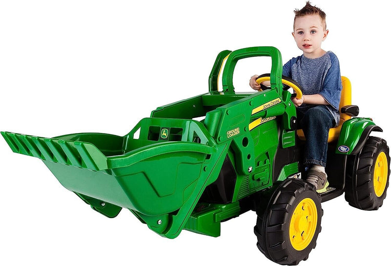 Replacement Front and Rear Wheels for Peg Perego Ground Force/ Ground Loader - Black