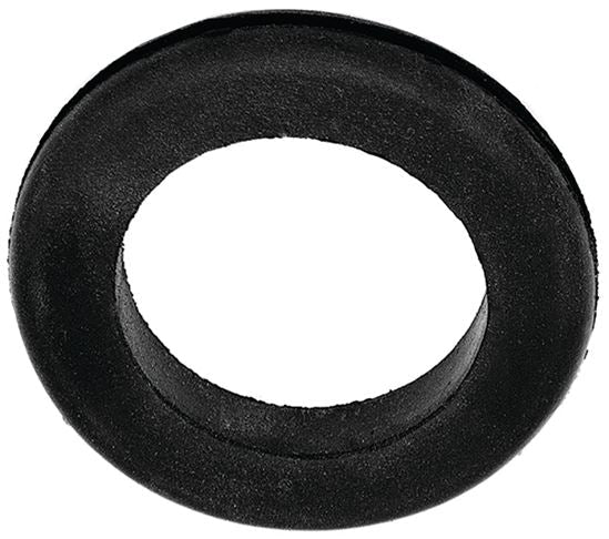 Jandorf Grommet, 5/8 in ID, 1-1/8 in OD, Rubber, Black, 5/16 in Thick Panel 2pk #61492 Jandorf