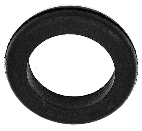 Jandorf Grommet, Rubber, Black, 11/32 in Thick Panel 2pk #61490 Jandorf