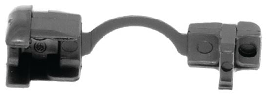 Jandorf Cord Protector, For: 18/3, 16/2 Flat Black Cross Section Wire, Nylon, Black 3pk #61423 Jandorf