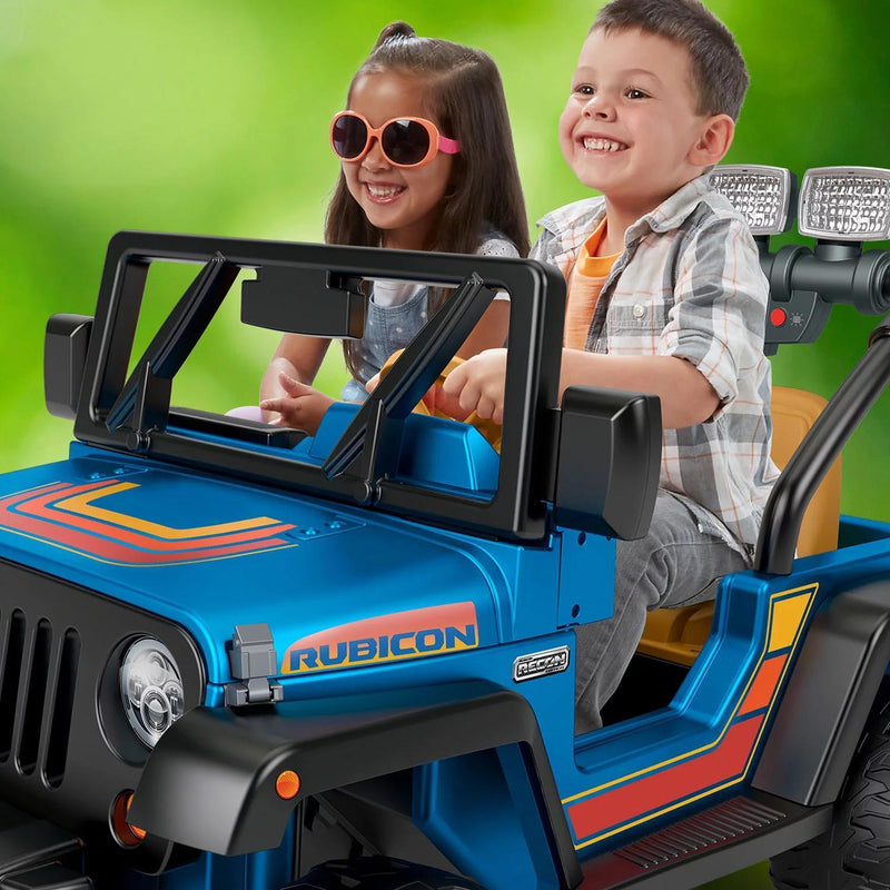 Retro Jeep Wrangler 12-Volt Ride-On by Power Wheels