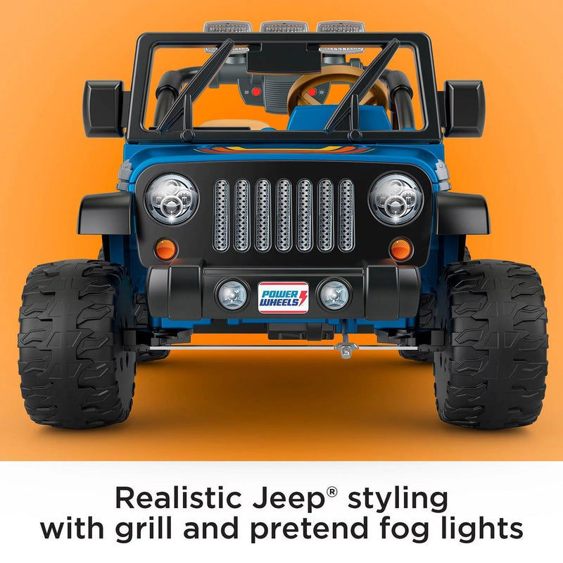 Retro Jeep Wrangler 12-Volt Ride-On by Power Wheels