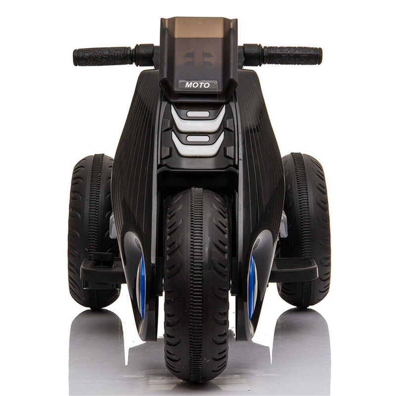 Rev Up the Fun: 6V Electric Ride-On Motor Bike for Kids with Double Drive and Music - 3 Wheels