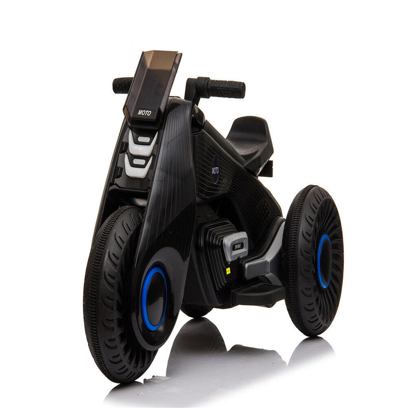 Rev Up the Fun: 6V Electric Ride-On Motor Bike for Kids with Double Drive and Music - 3 Wheels