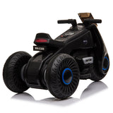 Rev Up the Fun: 6V Electric Ride-On Motor Bike for Kids with Double Drive and Music - 3 Wheels