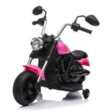 Rev Up the Fun: Electric Ride-On Motorcycle Toy with Headlights and Training Wheels for Kids