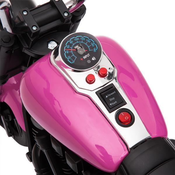 Rev Up the Fun: Electric Ride-On Motorcycle Toy with Headlights and Training Wheels for Kids