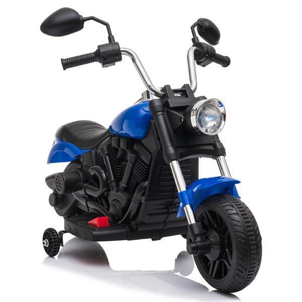 Rev Up the Fun: Electric Ride-On Motorcycle Toy with Headlights and Training Wheels for Kids