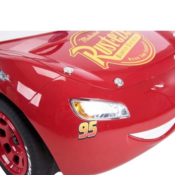 Rev Up the Fun with Huffy Lightning McQueen 6V Ride-On Car for Kids