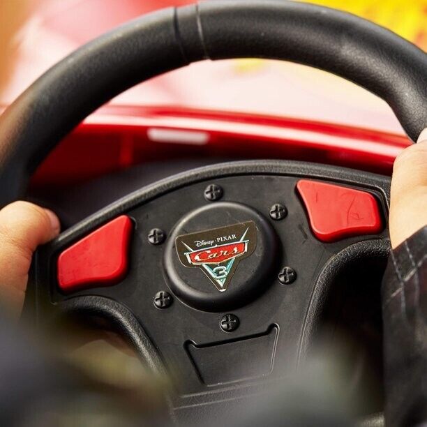 Rev Up the Fun with Huffy Lightning McQueen 6V Ride-On Car for Kids