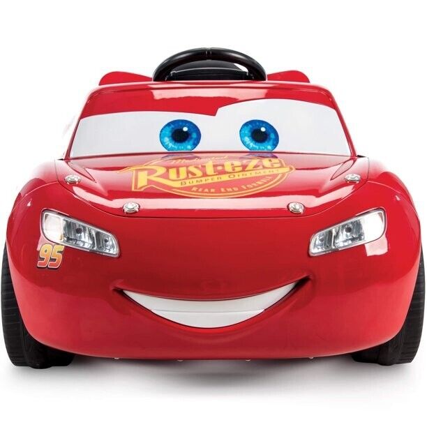 Rev Up the Fun with Huffy Lightning McQueen 6V Ride-On Car for Kids