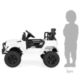 Rev Up the Fun with Our 12V Kids Ride-On Truck Car - Includes Parent Remote Control!