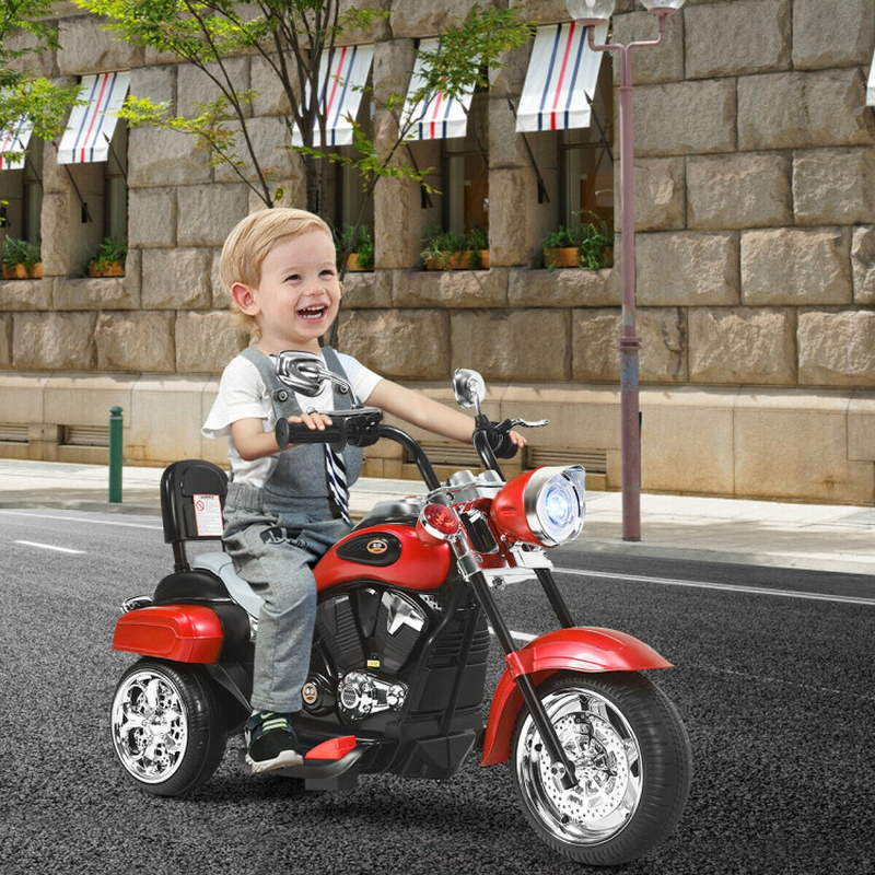 Rev Up the Fun with Our 6V 3-Wheel Kids Motorcycle!
