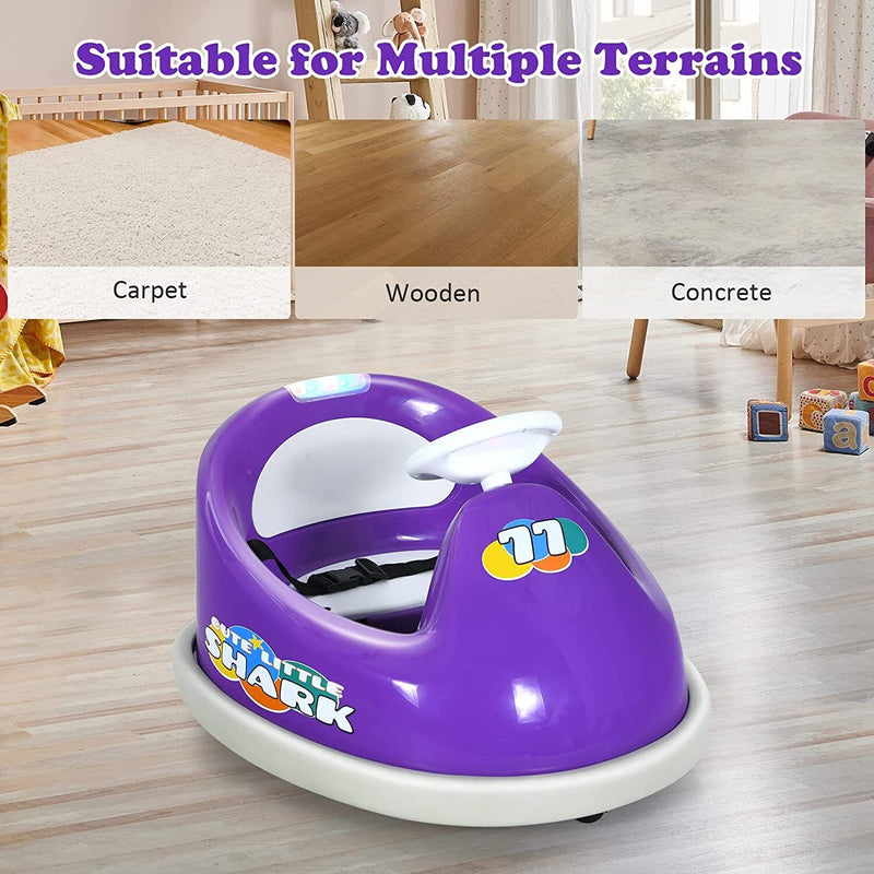 Rev Up the Fun with Our 6V Battery-Powered Ride-On Race Car for Kids - Remote Control and LED Lights Included!