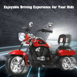 Rev Up the Fun with Our 6V Kids Chopper Motorcycle Trike in Red!