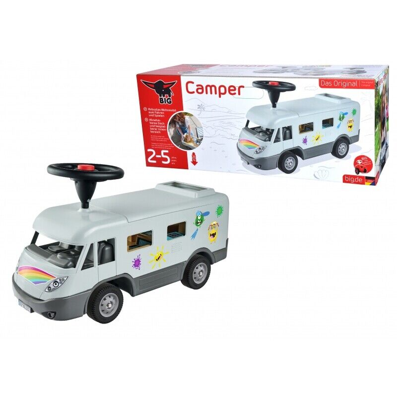 Rev Up the Fun with Our Ride-On Camper Car for Kids - Featuring Realistic Sound Effects!