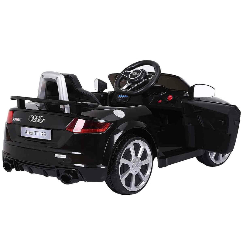 Rev Up the Fun with the 12V Electric Audi TT RS Mini Ride-On Car for Kids - Includes Remote and MP3 Compatibility!
