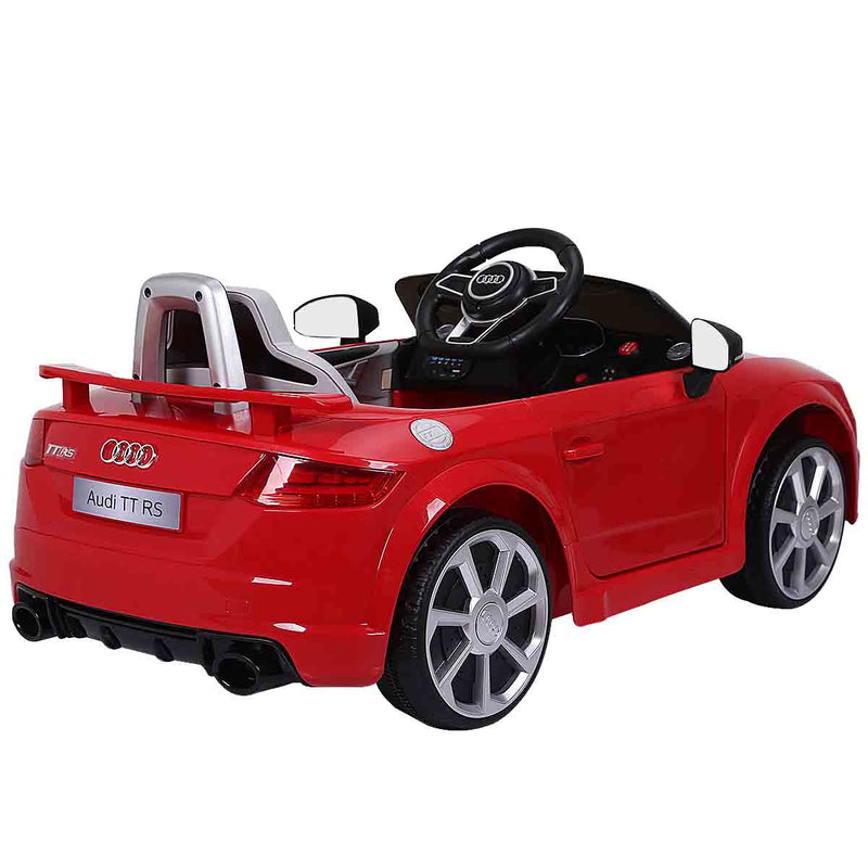 Rev Up the Fun with the 12V Electric Audi TT RS Mini Ride-On Car for Kids - Includes Remote and MP3 Compatibility!