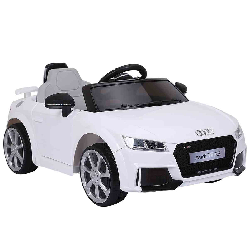 Rev Up the Fun with the 12V Electric Audi TT RS Mini Ride-On Car for Kids - Includes Remote and MP3 Compatibility!