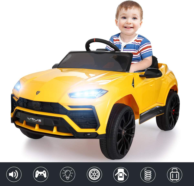 Rev Up the Fun with the 12V Licensed Lamborghini Urus Kids Ride-On Car - Electric Motorized Vehicle for Endless Adventures!