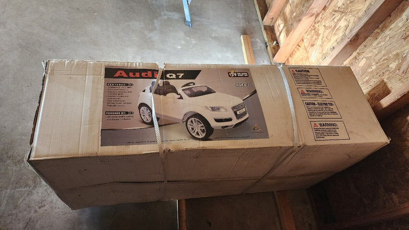 Rev Up the Fun with the Audi Q7 12V Ride-On Toy for Kids