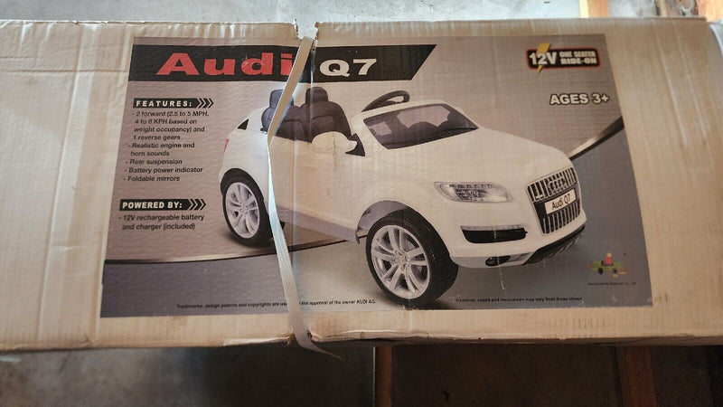 Rev Up the Fun with the Audi Q7 12V Ride-On Toy for Kids