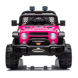 Rev up the Fun with the BBH-016 Double-Drive 12V Rose Red Off-Road Vehicle and 2.4G Remote Control