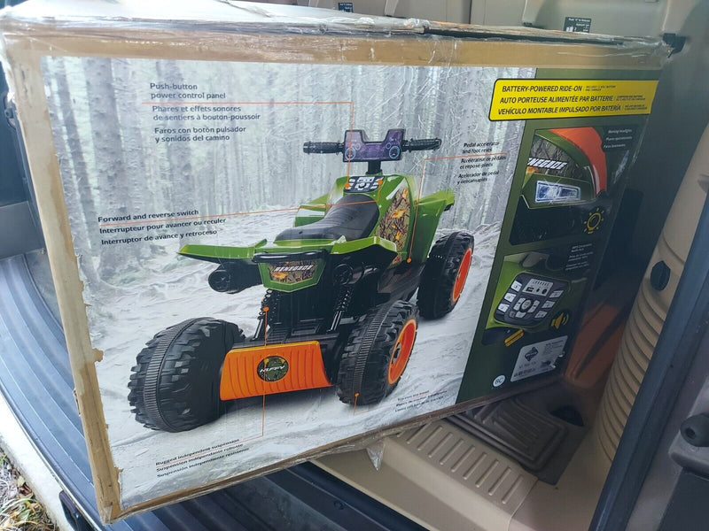 Rev up the Fun with the Huffy 12V Electric ATV for Kids