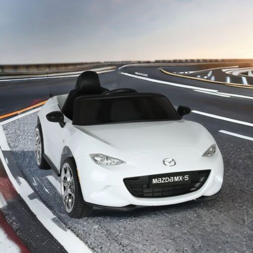 Rev up the Fun with the MAZDA MX-5 RF 12V Kids Ride-On Car - Includes 2.4G Remote Control for Parents!