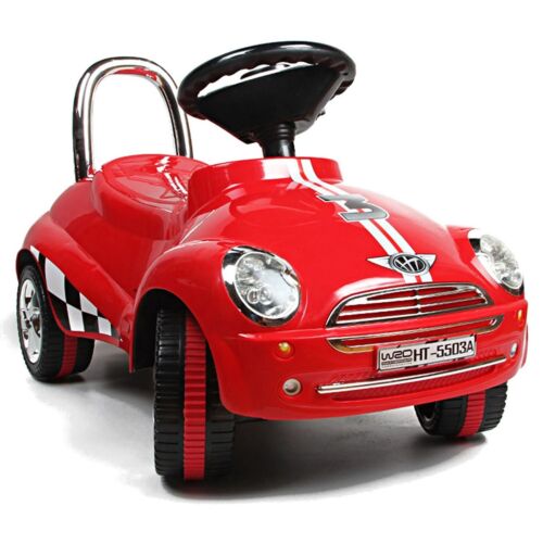 Rev Up the Fun with the Red Gliding Scooter Toy Car - Featuring Sound & Light Effects!