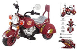 Rev up the Fun with this Red 3-Wheel Chopper Ride-On Toy for Kids - Featuring Reverse and Headlights!
