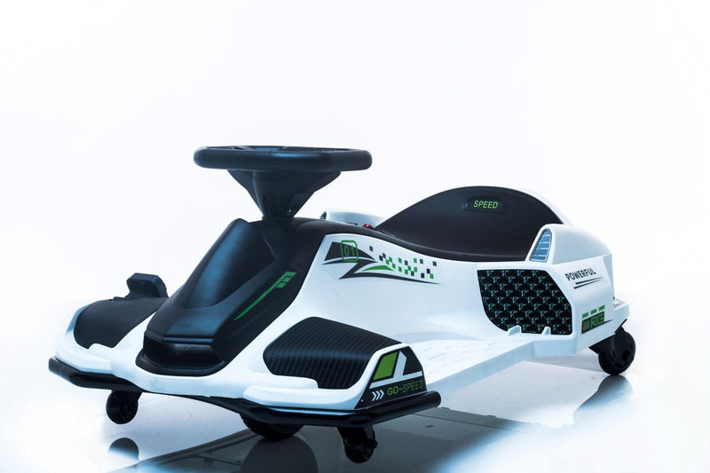 Rev Up Your Ride with the 24V Electric Drifting Go Kart - Variable Speed, Up to 12 mph!