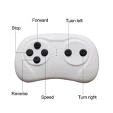Revamped Electric Dual Drive Ride On Toy with 2.4G RC Control - Perfect Christmas Gift for Kids