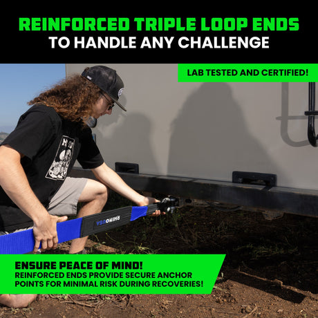 4" x 30' Ultimate Recovery Tow Strap
