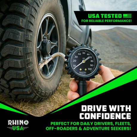 100 PSI Tire Inflator Gauge