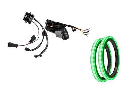 6.5" RGB LED Speaker Rings (Pair) | UTVS-65LSR UTV Stereo