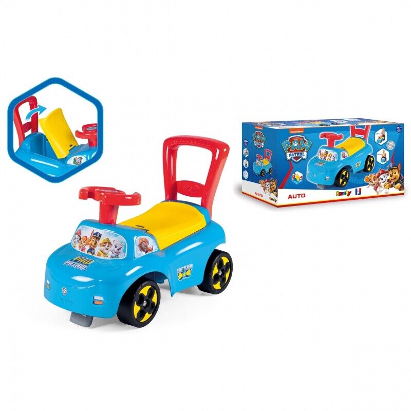 Ride Along with Paw Patrol: SMOBY Pusher for Little Adventurers