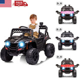 Ride in Style: 12v Electric Kids Car with Remote Control in 4 Colors