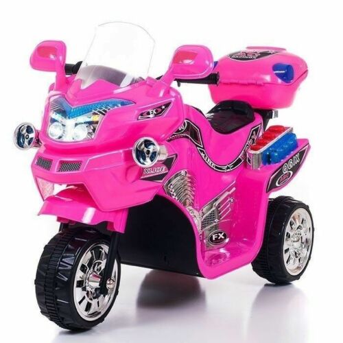 Ride in Style with the Pink Battery-Powered Motorbike Toy for Kids Ages 2-3