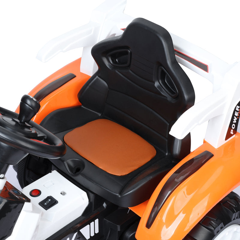 Battery-Powered Ride-On Excavator with Motorized Arm and Forward/Backward Movement