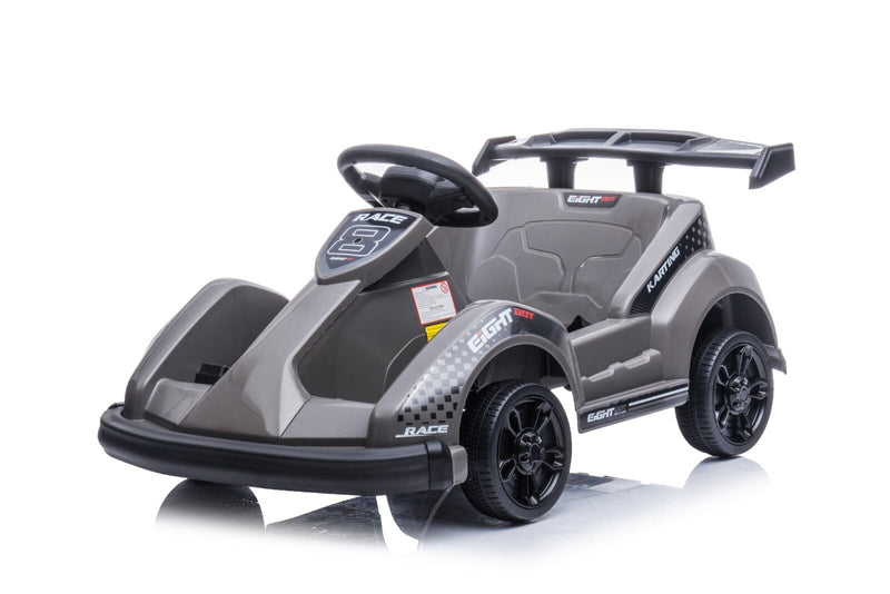 Kids 6V Battery-Powered Four-Wheel Ride-On Go-Kart Toy