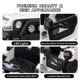 12V Battery-Powered Electric Ride-On Jeep Car for Kids with Remote Control Toy
