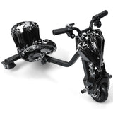 Kids Ride-On Drift Tricycle with Large Wheels for Ages 8 and Up