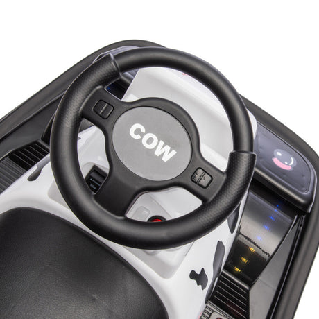 Ride-On Motorized Bumper Car with Integrated System and Cute Design for Ages 3-5