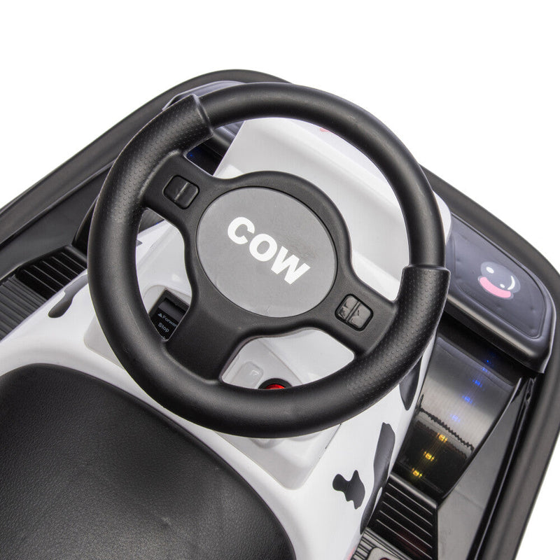 Ride-On Motorized Bumper Car with Integrated System and Cute Design for Ages 3-5